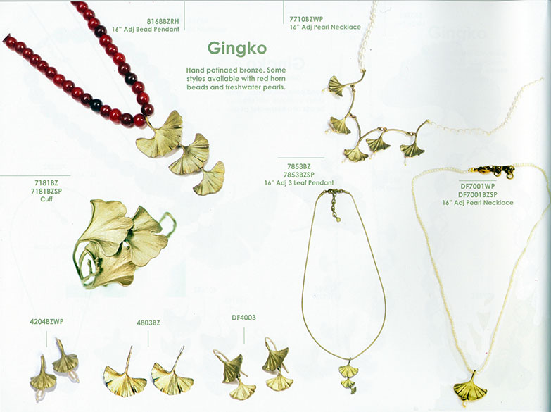 Silver Seasons Gingko Jewelry